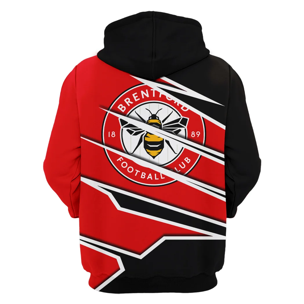 Capital Bee Crew Hoodie Exclusive Logo, Garage Culture Street Hoodie HVN1316BR - Image 3