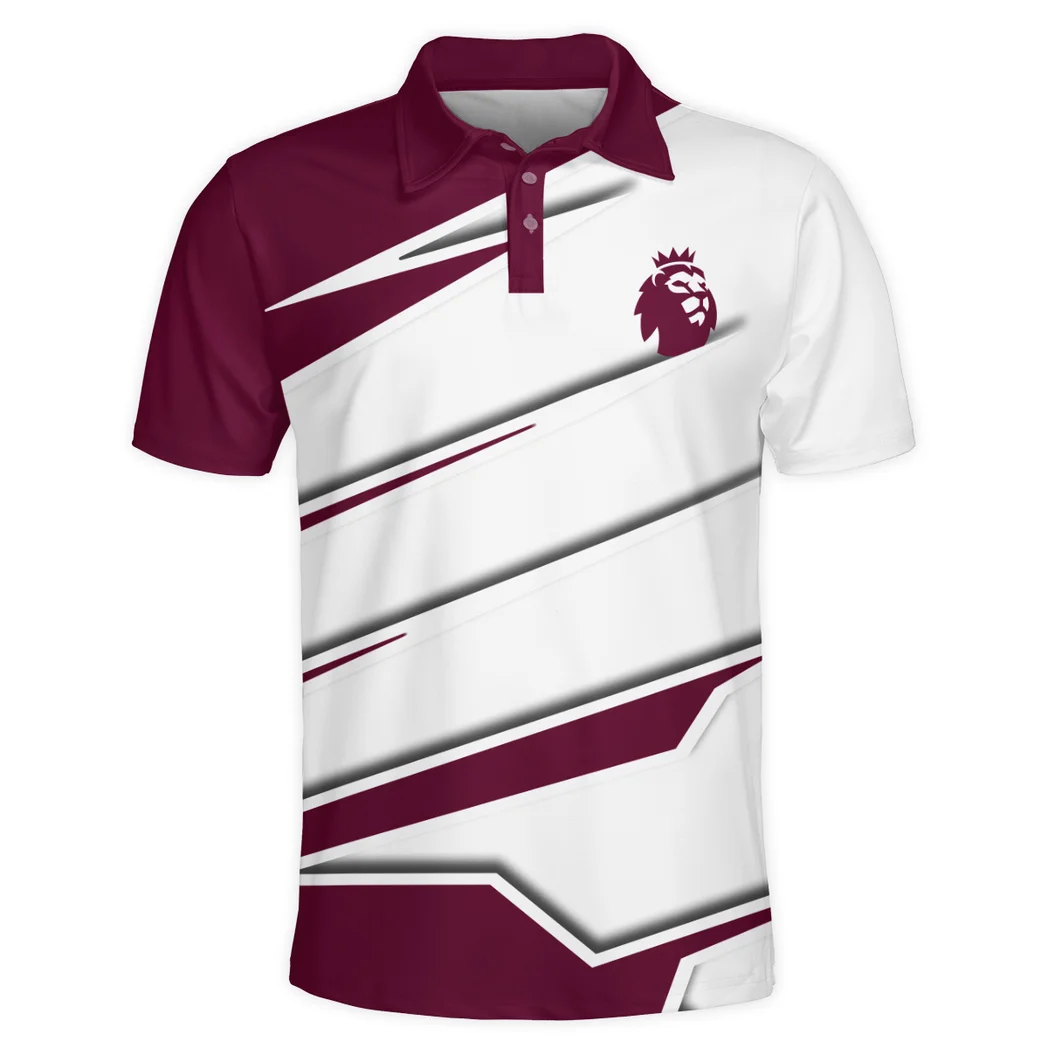 Claret Army Polo Shirt Exclusive Logo, Premium Polo for Enthusiasts HVN1316BU - Image 2