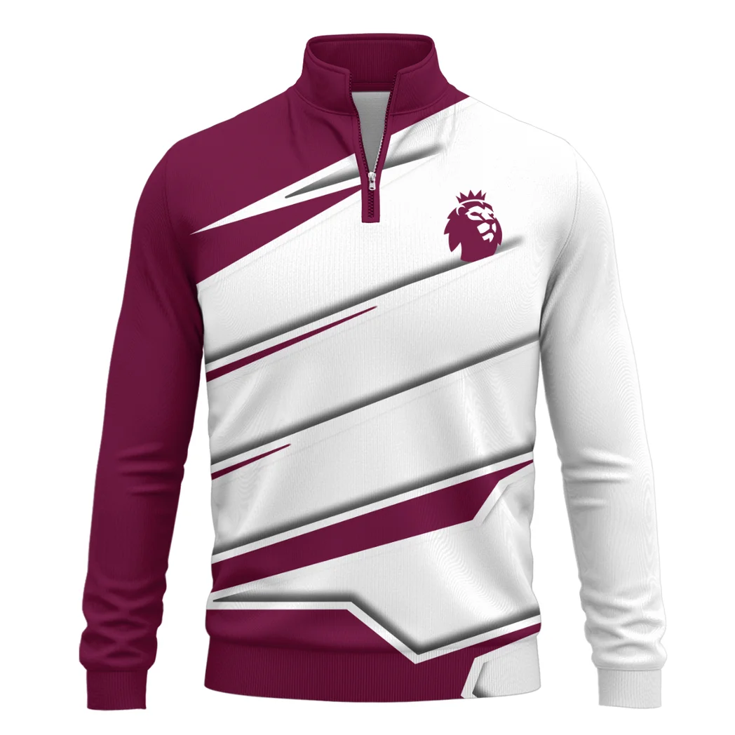 Northern Pride Crew Quarter-Zip Sweatshirt, Athletic Spirit Quarter-Zip Wear HVN1316BU - Image 2