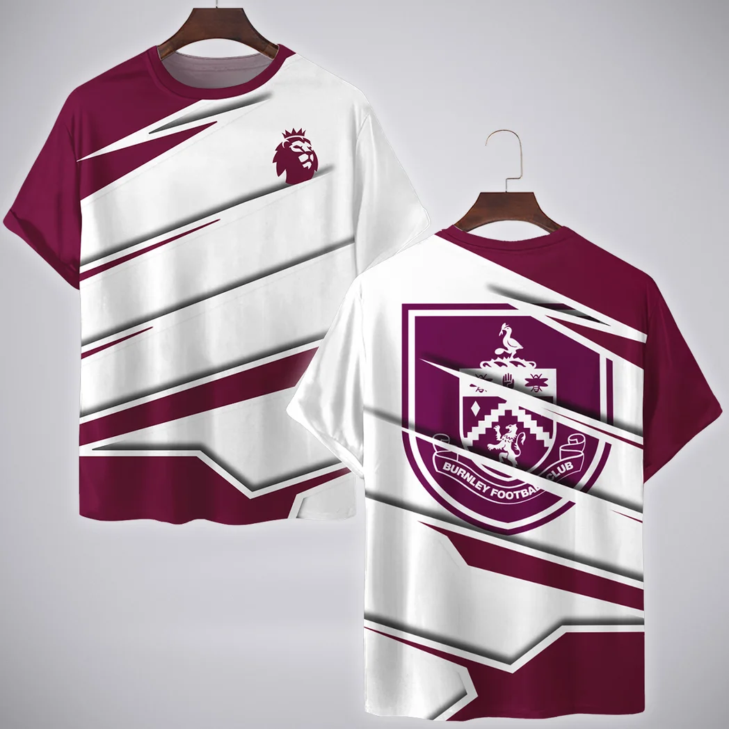 Red & Claret Spirit T-Shirt Exclusive Logo, Game Day Fan Tee HVN1316BU