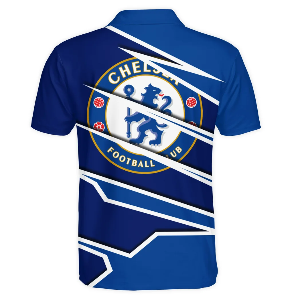 Capital Blue Squad Polo Shirt Exclusive Logo, Supporter Spirit Polo Shirt HVN1316CH - Image 3