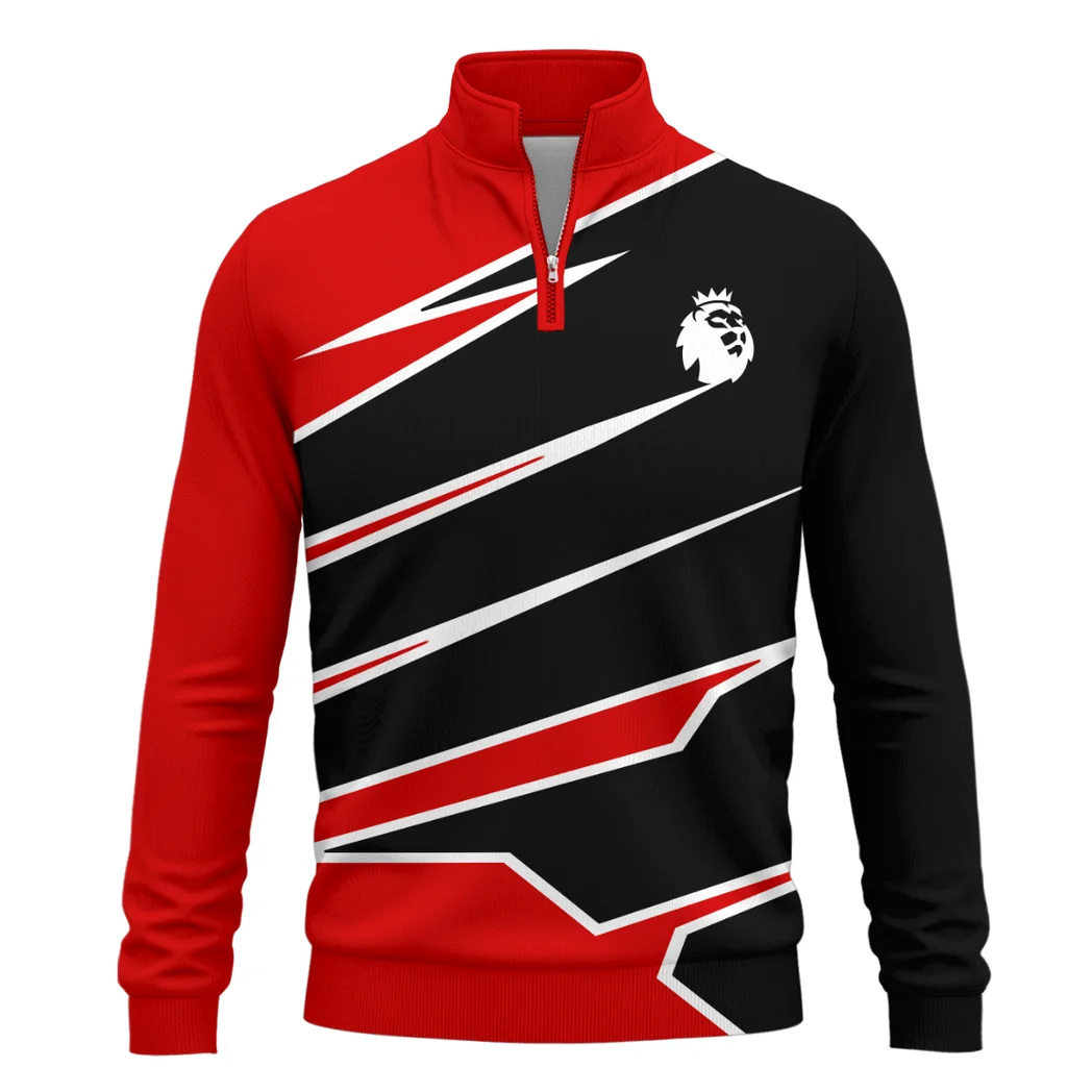 London White Spirit Quarter-Zip Sweatshirt, Active Fan Quarter-Zip Fit HVN1316FU - Image 2