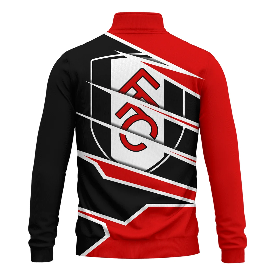 London White Spirit Quarter-Zip Sweatshirt, Active Fan Quarter-Zip Fit HVN1316FU - Image 3