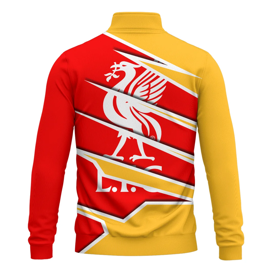 Loyal Red Supporters Quarter-Zip Sweatshirt, Everyday Supporter Quarter-Zip Fit HVN1316LI - Image 3