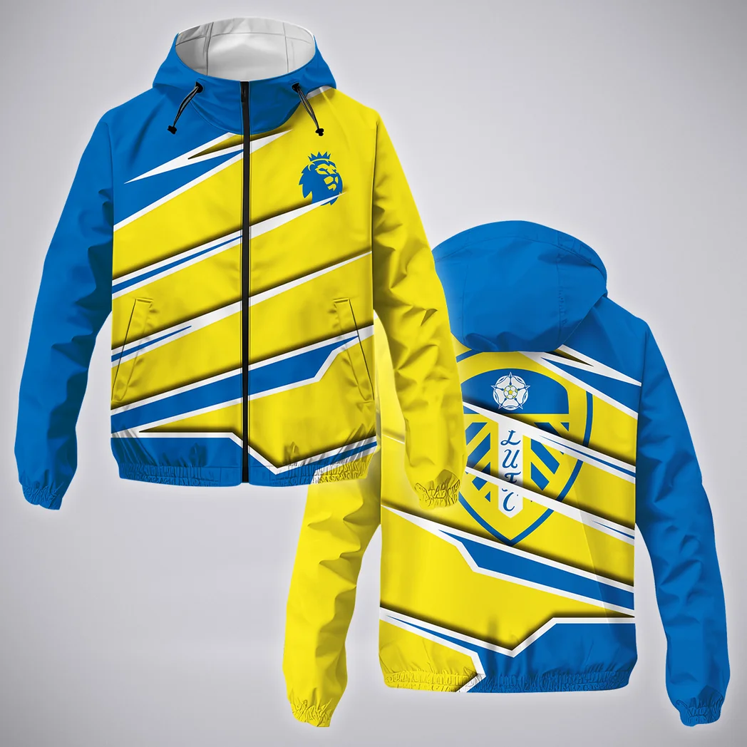 White Shirt Army Windbreaker Jacket , Game Day Waterproof Jacket HVN1316LU