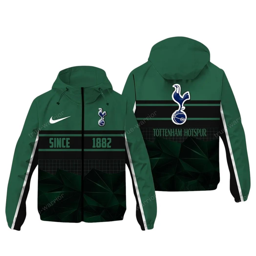 Capital White Pride Windbreaker Jacket, Classic Supporter Waterproof SPO072 - Green