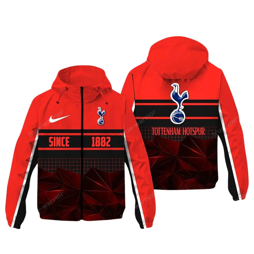 Capital White Pride Windbreaker Jacket, Everyday Sports Fan Jacket SPO072 - Red