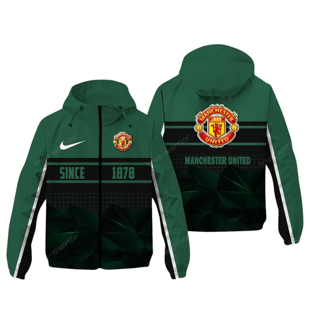 Classic Spurs Windbreaker Jacket, Custom Fan Waterproof SPO072 - Green