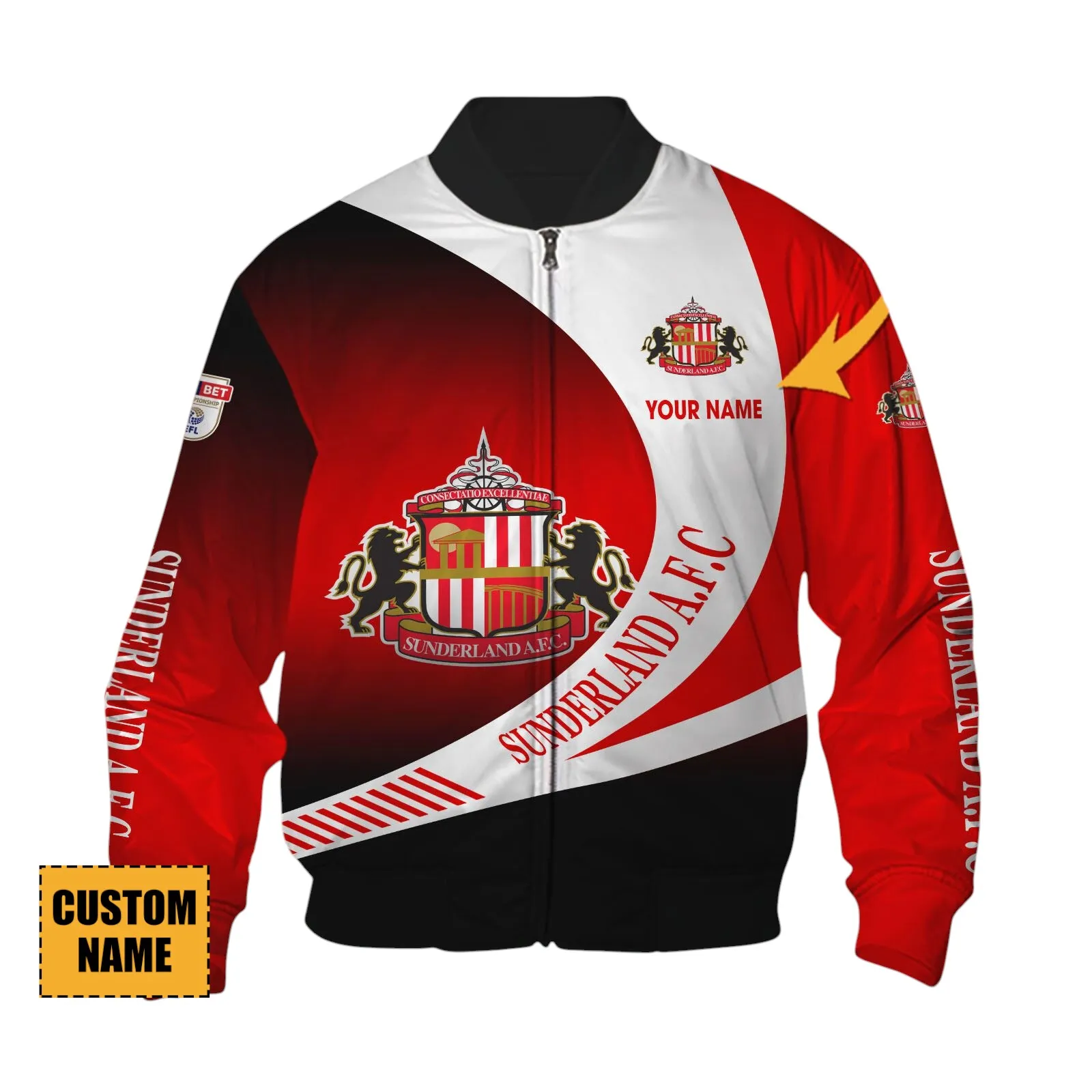 Matchday Squad Bomber Jacket, Sports Bomber Jacket Custom EPL890