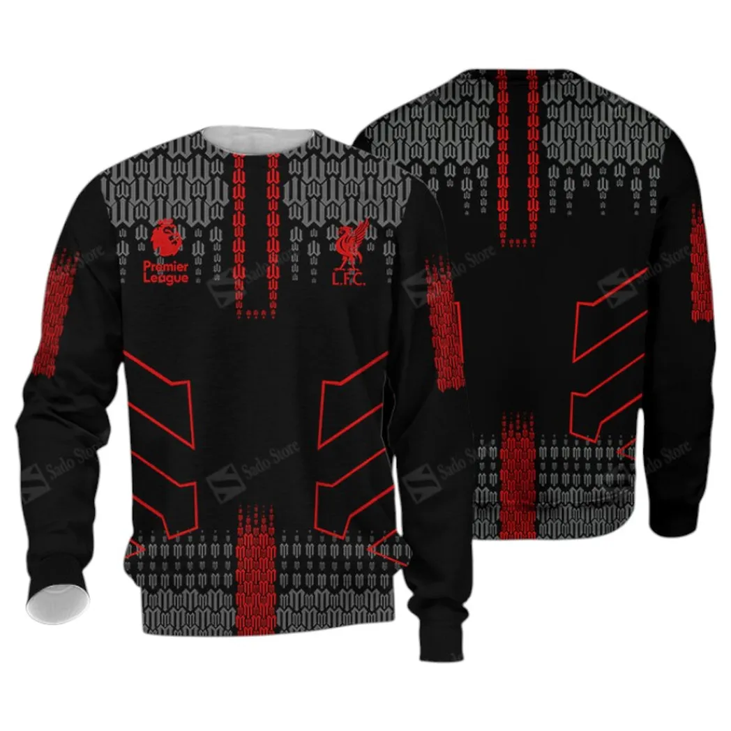 Mersey Red Squad Sweatshirt, Game Day Comfort Sweatshirt EPL400