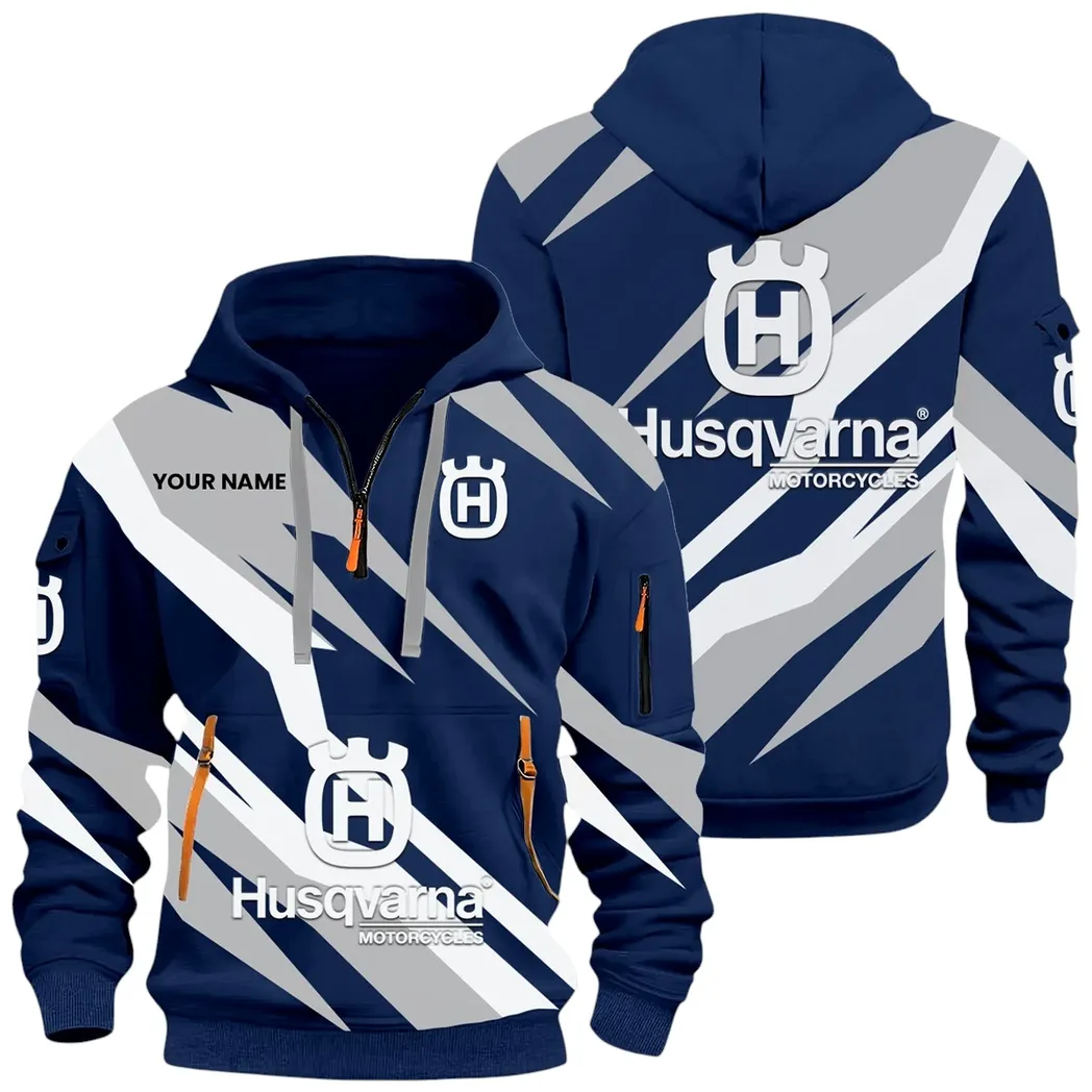 Off-Road Racer Hoodie Half Zip 3D Print, Lightweight & Comfortable Streetwear Hoodie CAR514100925000