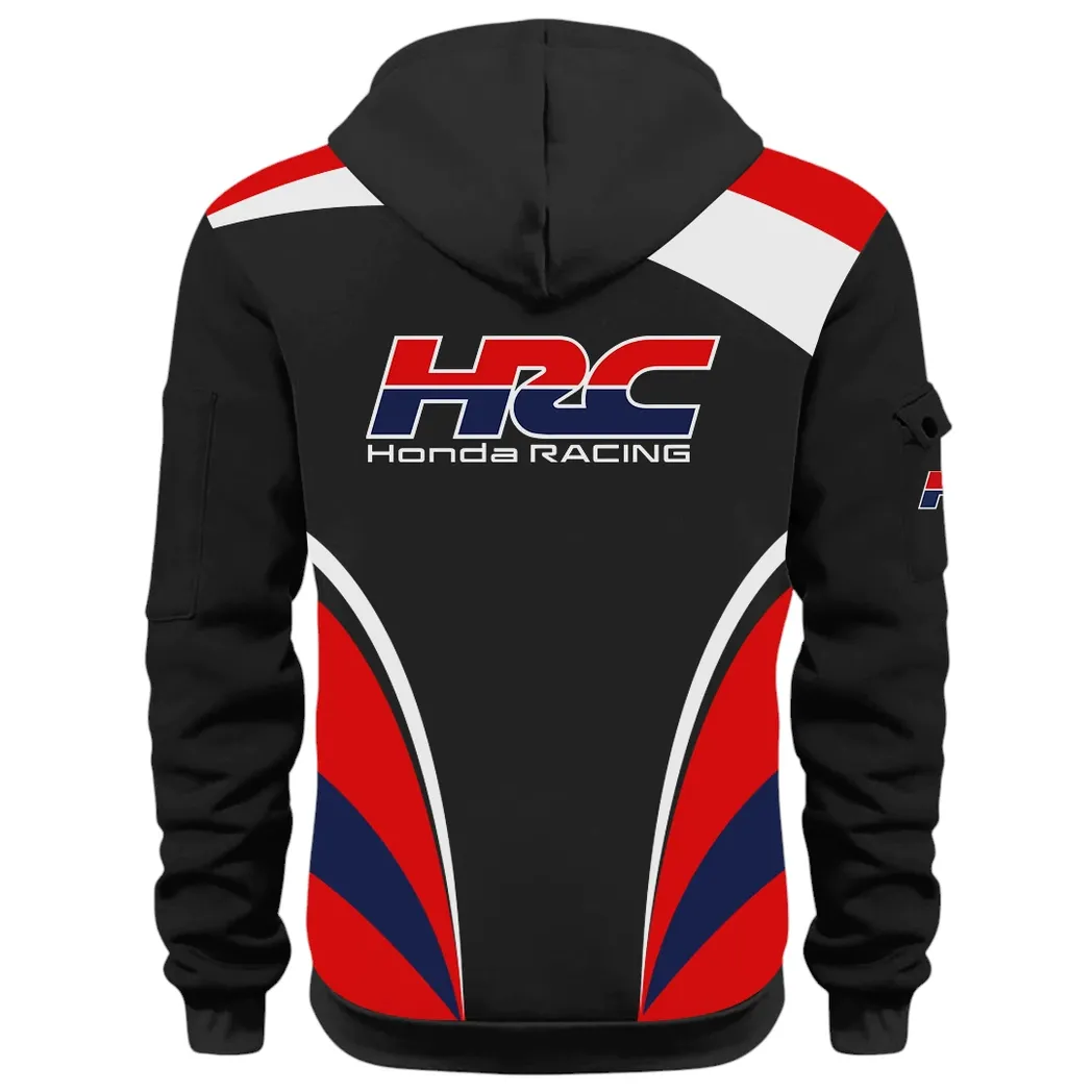 Racing Car Hoodie Half Zip 3D Print, Rugged & Comfortable Streetwear Outfit CAR514100925005 - Image 3