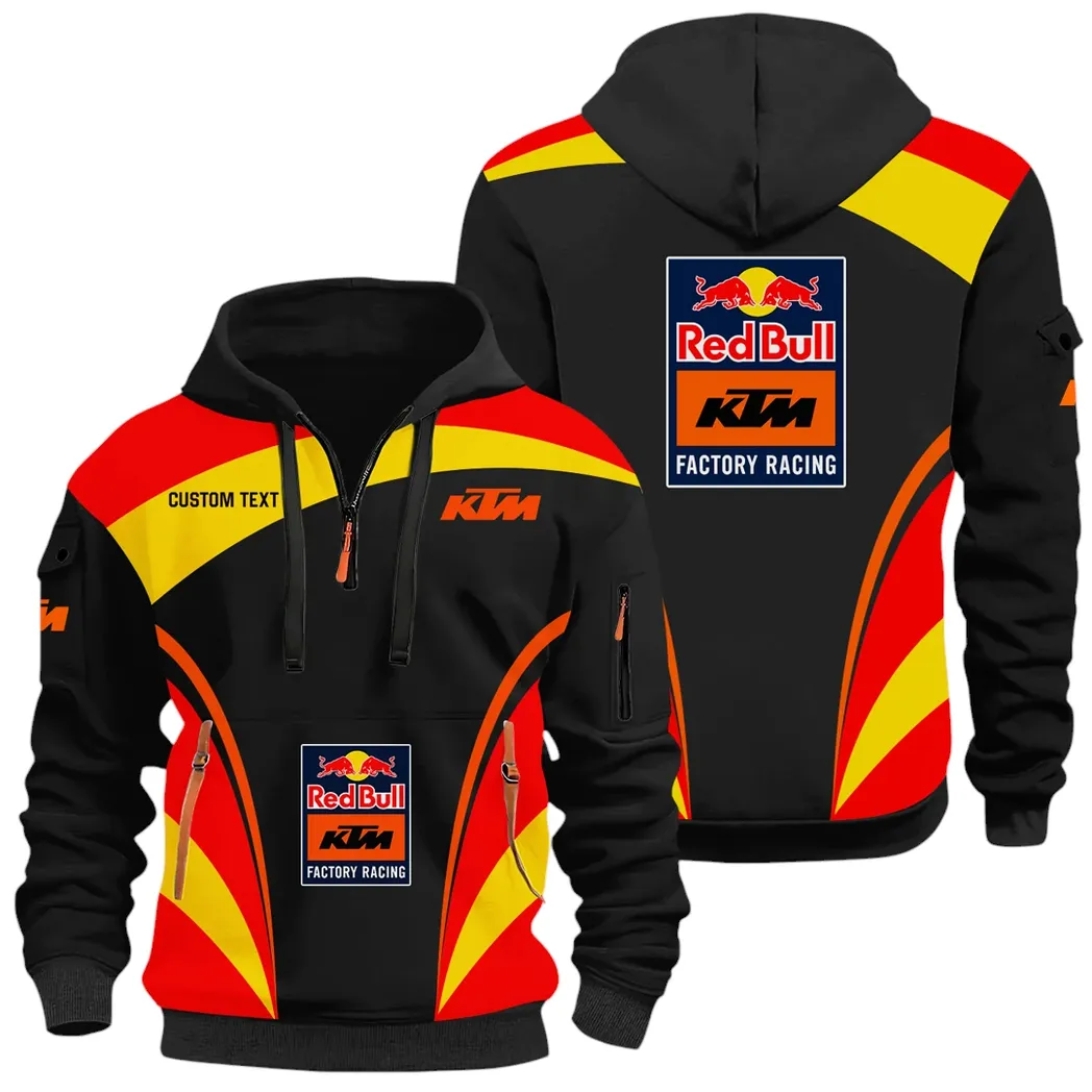 Racing Car Hoodie Half Zip x Sweatpants Set, Custom Road Lifestyle Hoodie Set CAR514100925006 - Image 2