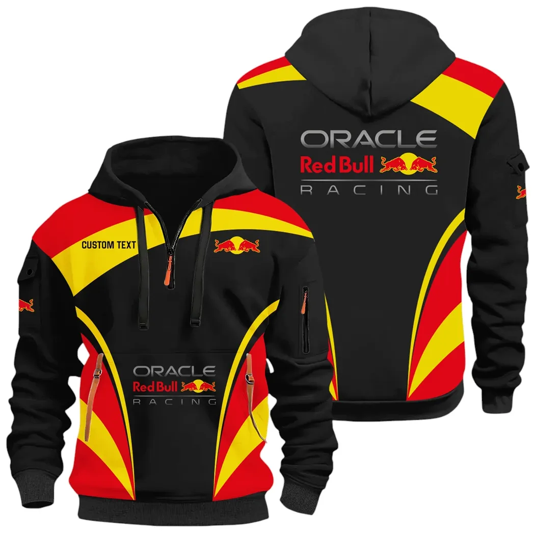 Racing Car Hoodie Half Zip x Sweatpants Set, Everyday Gearhead Hoodie Combo CAR514100925007 - Image 2