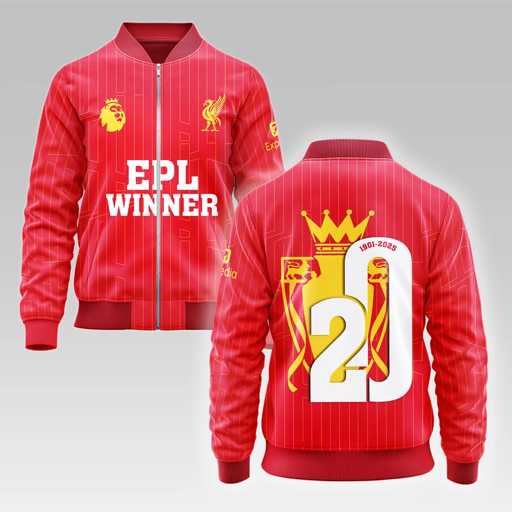 Red Spirit Crew Bomber Jacket, Team Bomber Jacket Custom HVN1023EP