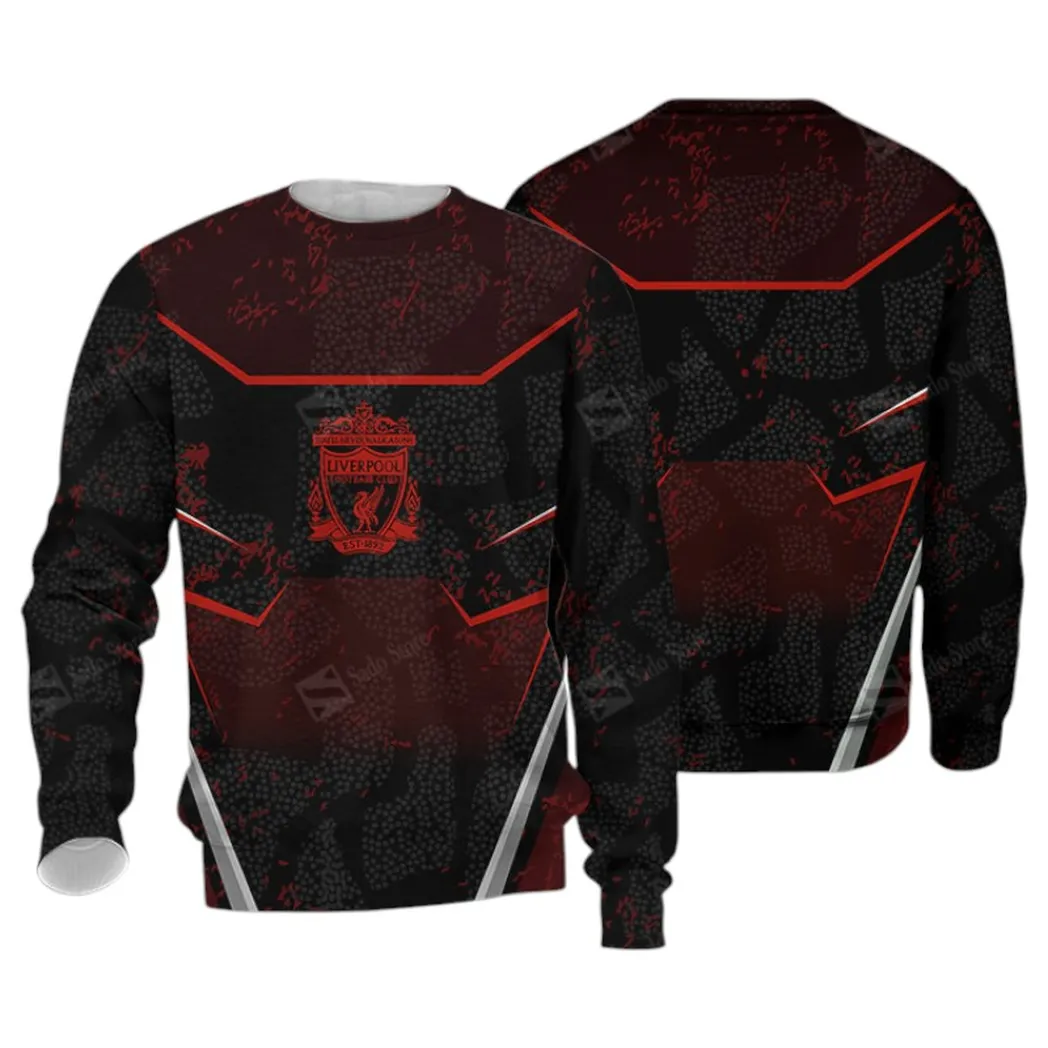 Red Spirit Crew Sweatshirt, Game Ready Supporter Sweatshirt EPL400