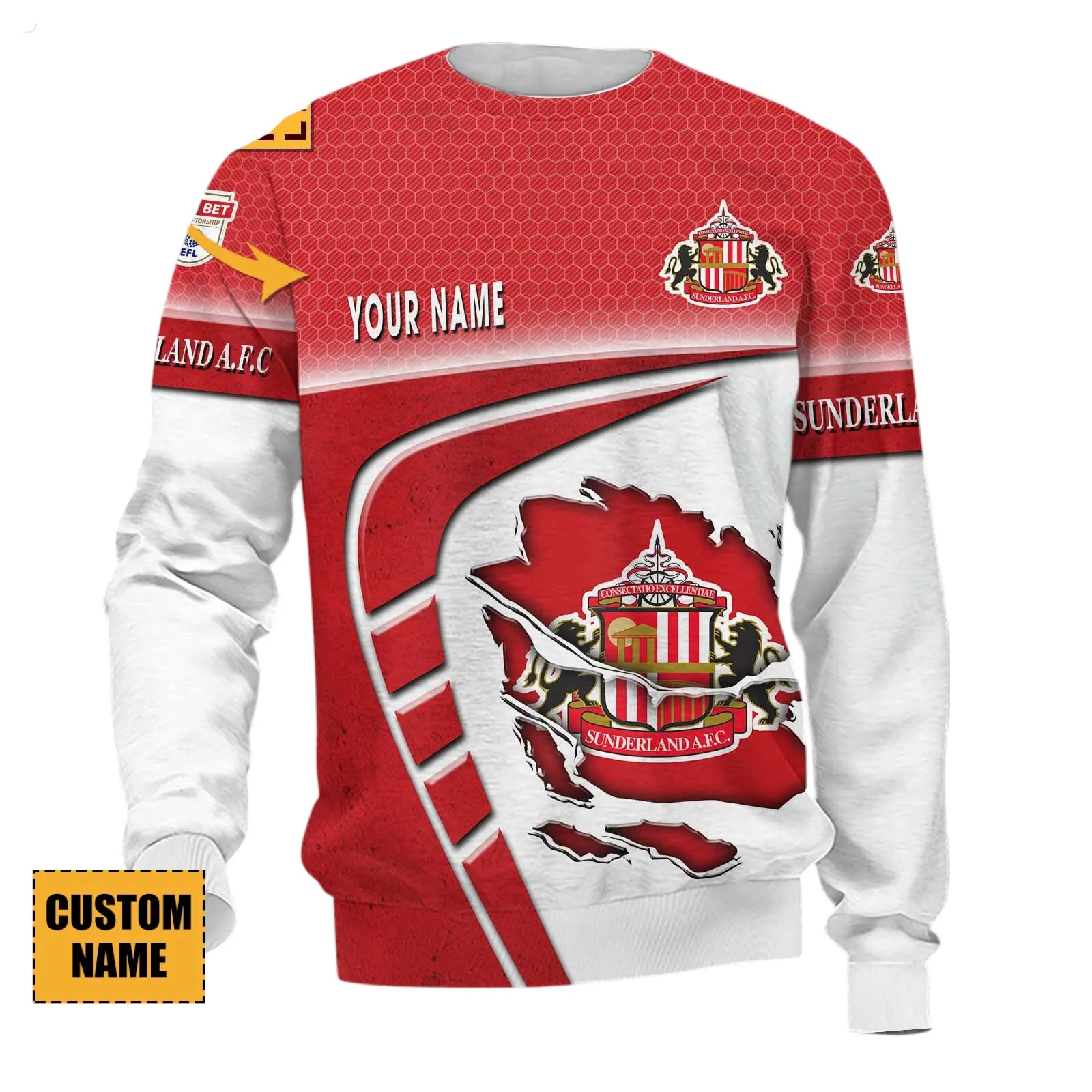 United Fan Zone Sweatshirt, Athletic Fit Fan Sweatshirt EPL890