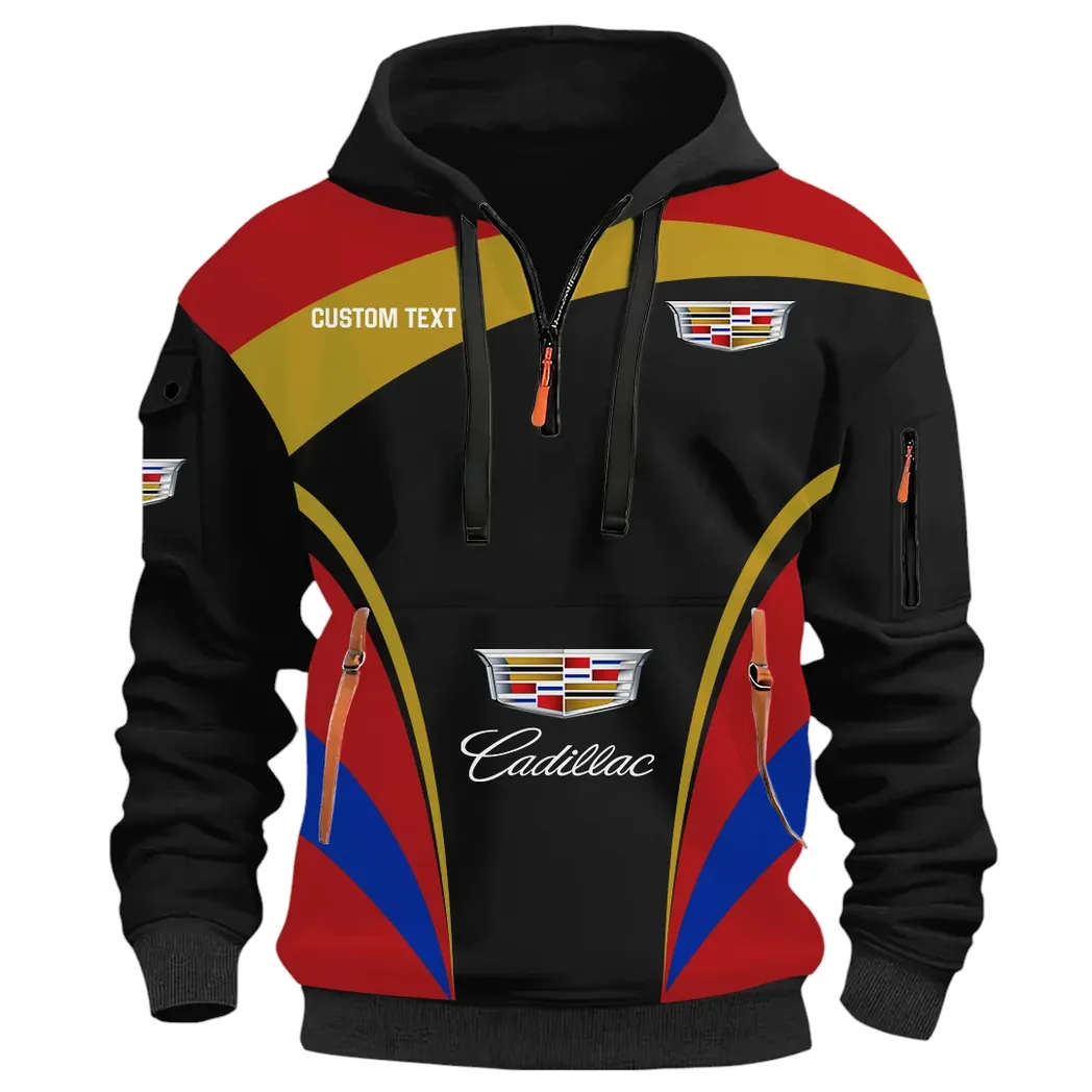 Urban Cruiser Hoodie Half Zip 3D Print, Urban Style & Relaxed Fit Hoodie CAR514100925002 - Image 2