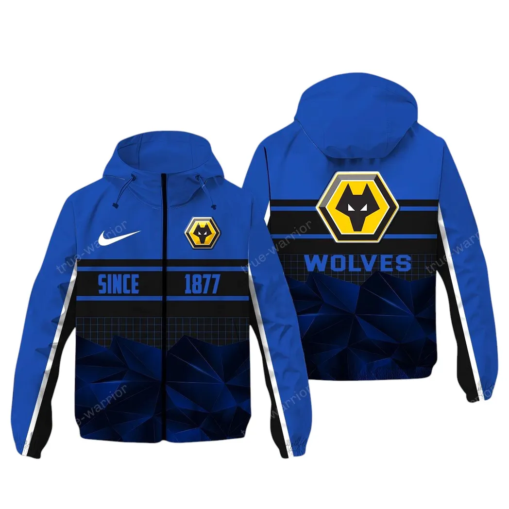 Wahrer Fußball-Club Windbreaker Jacket, Fan Pride Jacket SPO072 - Blue